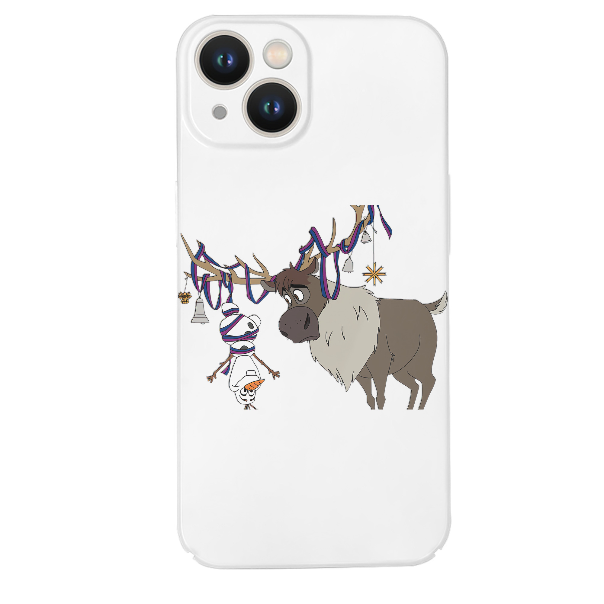 （画像用） アナと雪の女王 アンナ エルサ Frozen Anna Elsa 【iPhone 14シリーズ対応】ハードケース